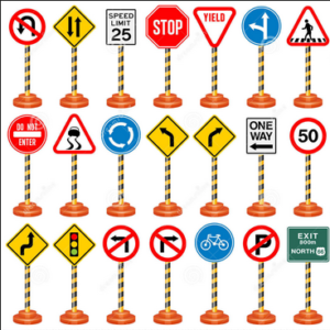 TRAFFIC SAFETY SIGN BOARDS